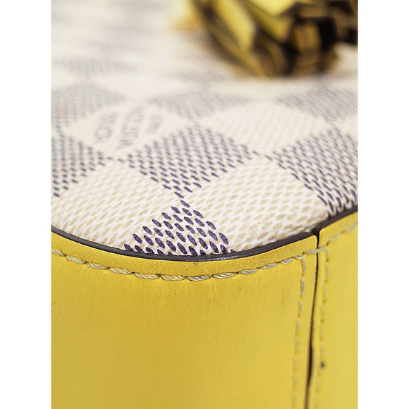 Louis Vuitton Damier Azur Saintonge Shoulder Bag Pineapple - Picture 8 of 8